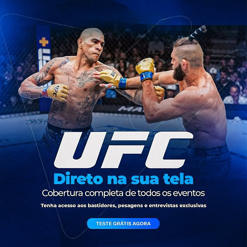Lutas de UFC e Boxe ao vivo
